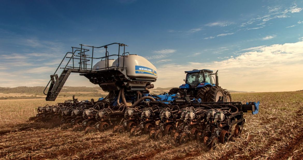 New Holland Lan A Plantadeira De Linhas Ideal Para Gr Os M Quinas