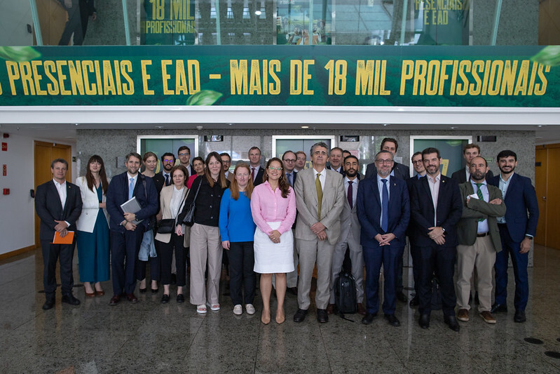 CNA apresenta produção brasileira sustentável a diplomatas europeus