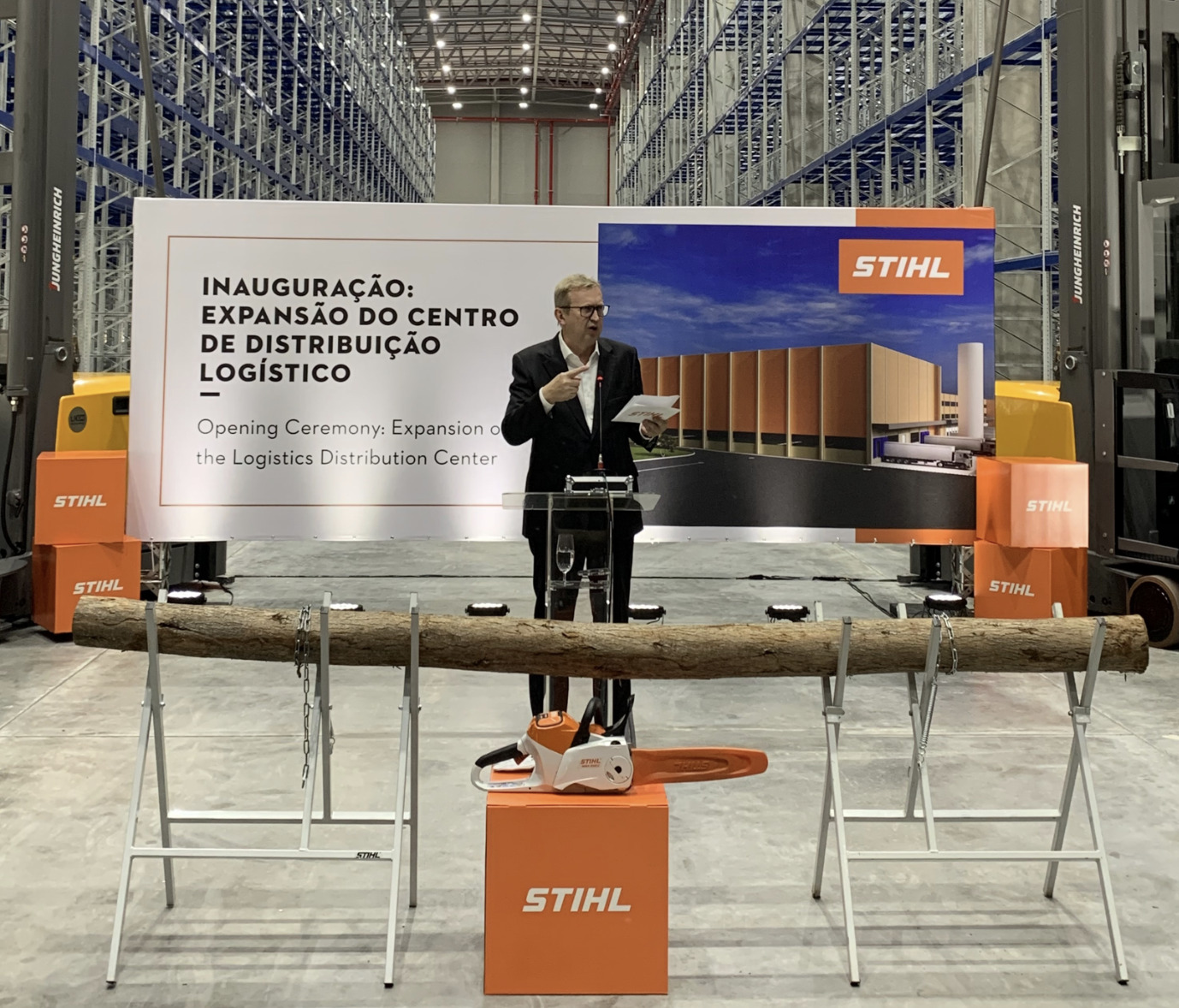 STIHL inaugura expansão do Centro de Distribuição em São Leopoldo