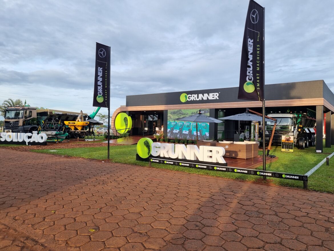 Grunner apresenta novo equipamento para grãos na Tecnoshow Comigo