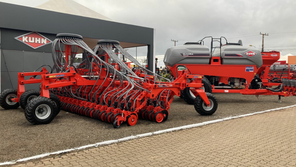 Semeadoras de arroz são destaques da Kuhn do Brasil na Expointer