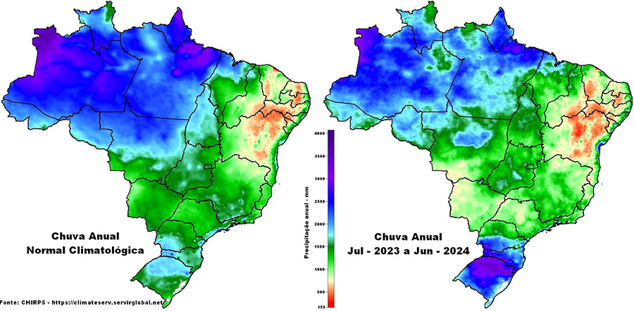 Focos de queimadas atingem número recorde em áreas de matas em 2024