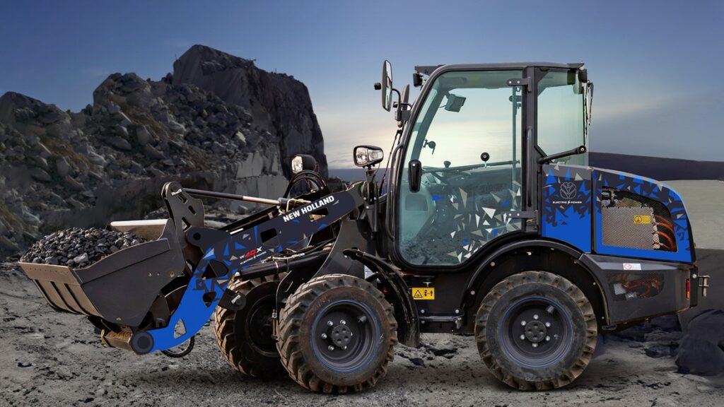 Pá carregadeira da New Holland Construction vence o prêmio Good Design