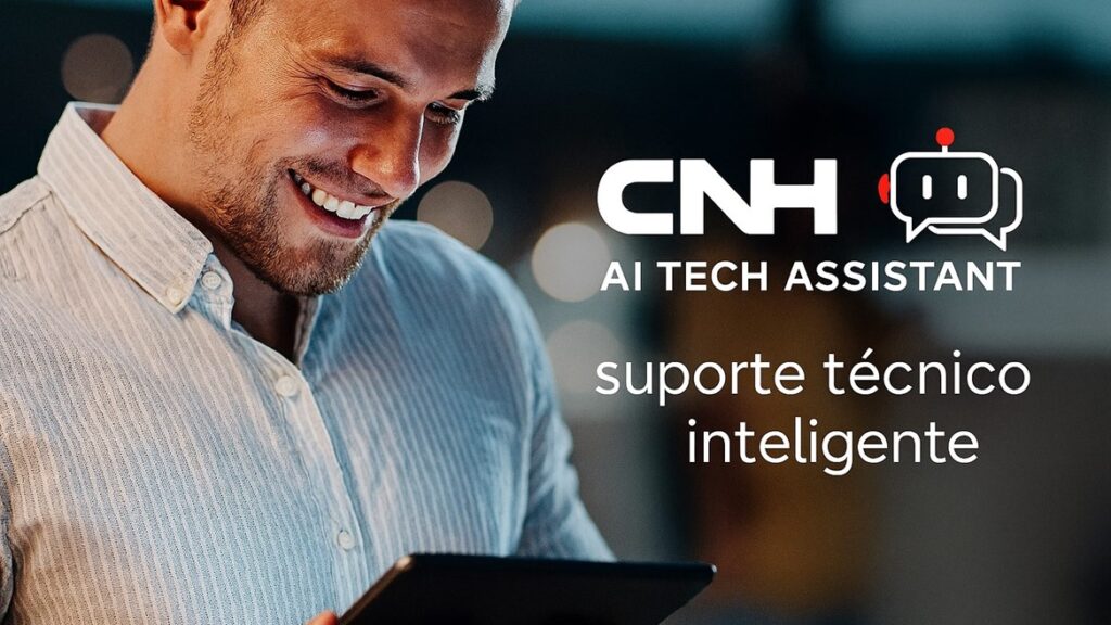 CNH lança assistente de IA para a rede de concessionárias das Case IH e New Holland - CNH CNH lança assistente de IA para a rede de concessionárias das Case IH e New Holland