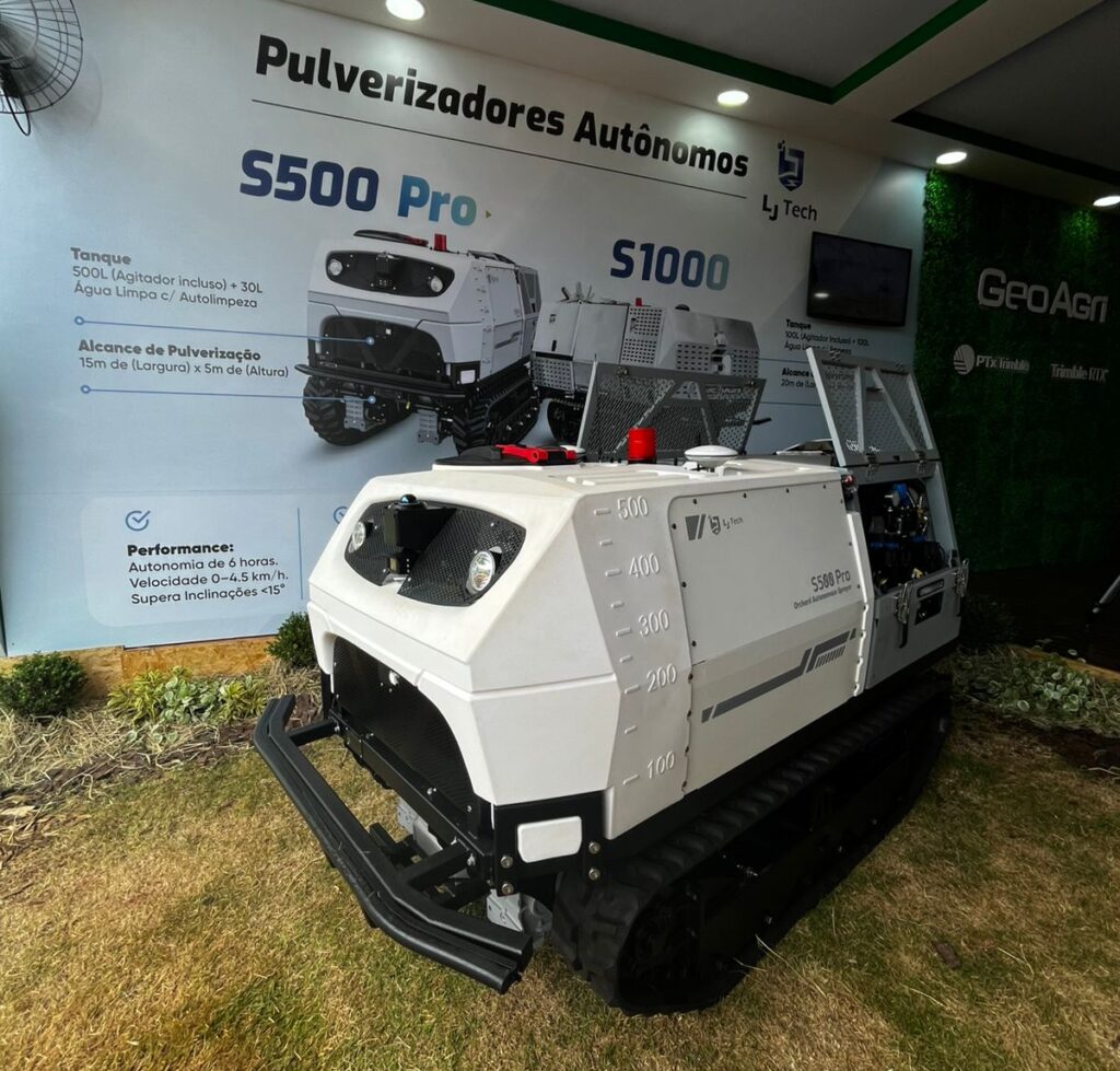 Geo Agri lança pulverizadores autônomos para culturas perenes - Geo Agri Geo Agri lança pulverizadores autônomos para culturas perenes