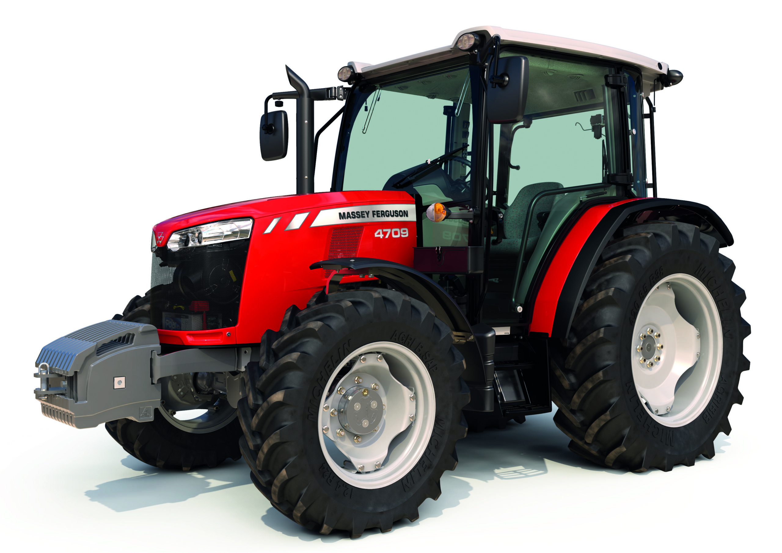 Guia atualizado: 10 dos melhores tratores agrícolas disponíveis no Brasil - melhores tratores agrícolas Massey Ferguson MF 4709 – opção para diferentes atividades rurais